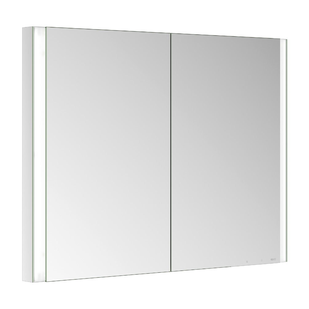 Product Cut out image of the Keuco Somaris 1000mm Double Recessed Mirror Cabinet with Demister 14513002131